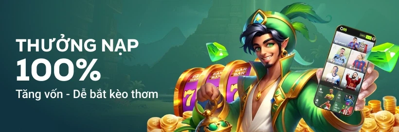 Q88 Thưởng nạp 100%
