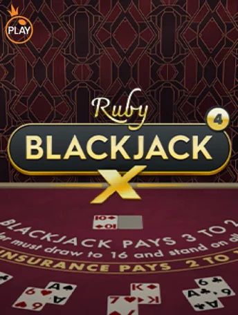 Q88 Blackjack X 4 - Ruby