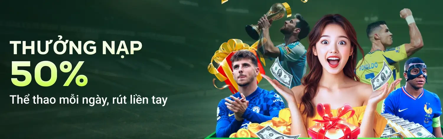 Q88 Thưởng nạp 50%