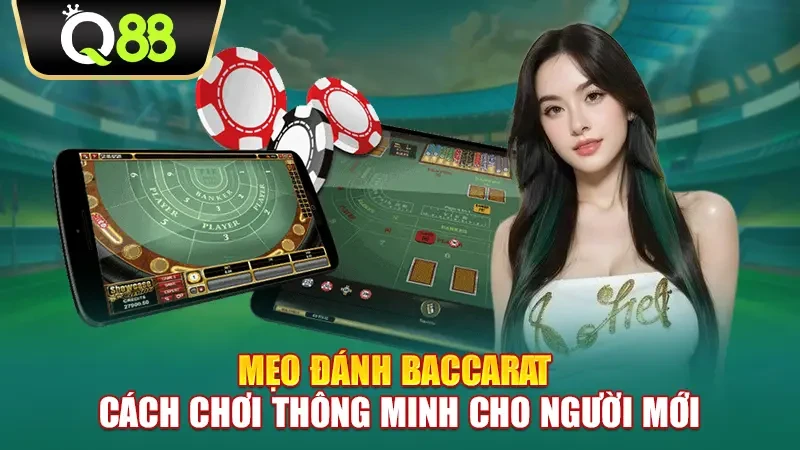 Q88 Mẹo đánh Baccarat - Cách chơi thông minh cho người mới