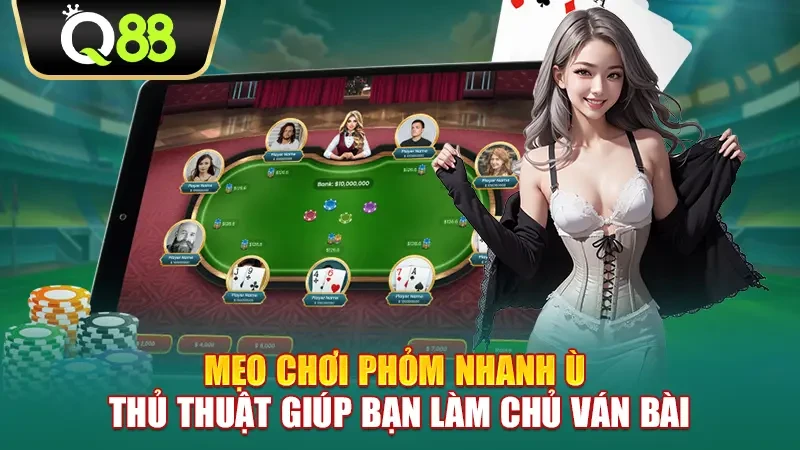 Q88 Mẹo chơi phỏm nhanh ù - Thủ thuật giúp bạn làm chủ ván bài