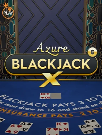 Q88 Blackjack X 6 - Azure